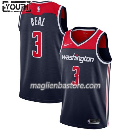 Maglia NBA Washington Wizards Bradley Beal 3 Nike 2019-20 Statement Edition Swingman - Bambino